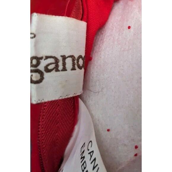 Imperial Elegance Nutcracker Needlepoint Pillow Christmas Red Velvet Wool VTG - Picture 8 of 9